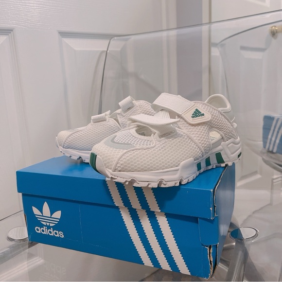 NWT Brand new 💚 Adidas Originals EQT93 Sandals Sneakers Unisex GZ7199 - Picture 7 of 9